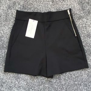 Black High Waisted Zara Dress Shorts (WITH TAGS)